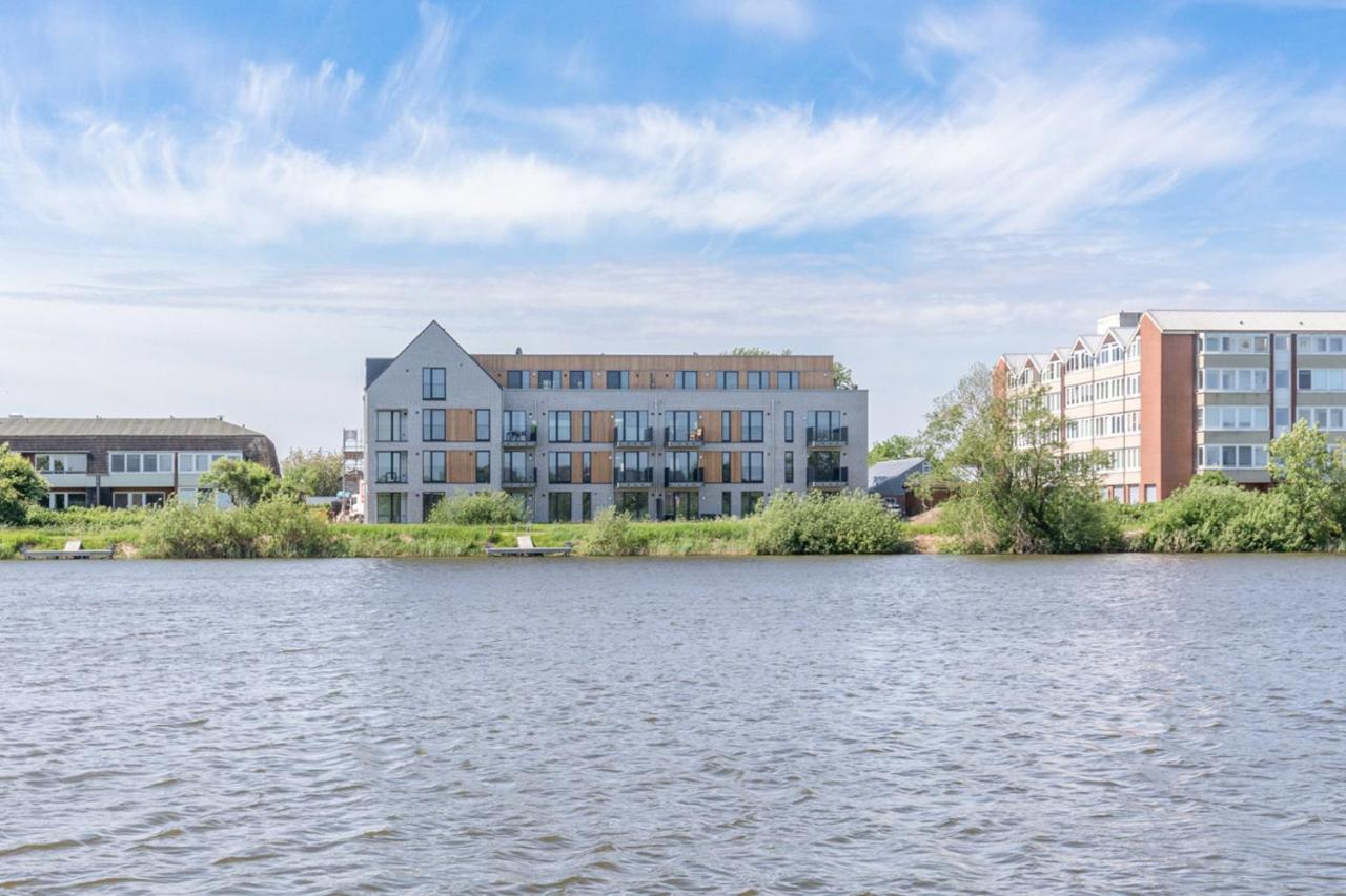Apartment N14 Direkt Am Nordseedeich Mit Blick Auf Den See Nordstrand Exterior photo